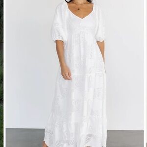 Baltic Born Hayward White Maxi Dress
